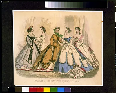 Godey's fashions for February 1865 / Kimmel, sc., N.Y.