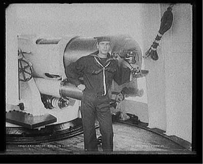 U.S.S. Chicago, one of the crew