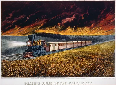 Prairie Fires of the Great West