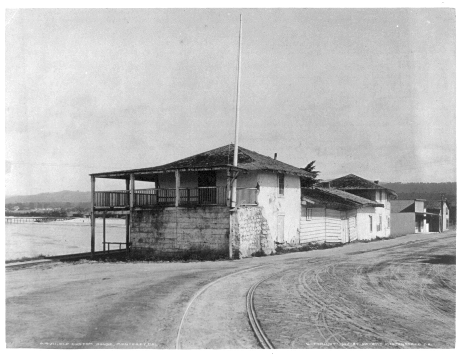 Old Custom House, Monterey, Calif. — historic photograph