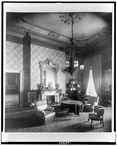 [Green Room in the White House]