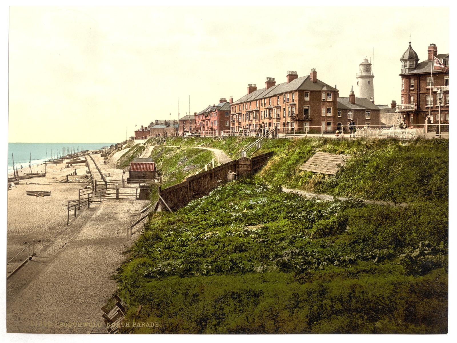 North Parade (i.e. promenade) Southwell England, [between ca. 1890 and ca. 1900]. — historic print