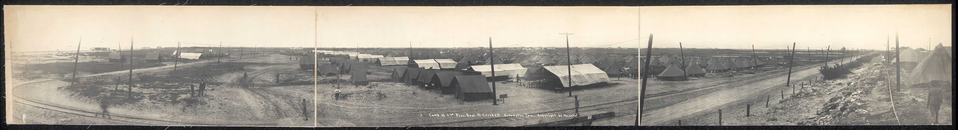 2nd Prov Regt Ft. Crockett, Galveston, Texas, 1911, 1911 — historic image