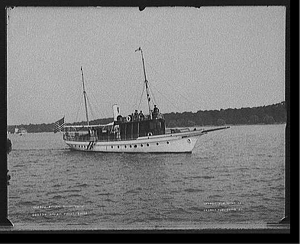 Steam yacht Edith, [between 1900 and 1910] — historic photograph