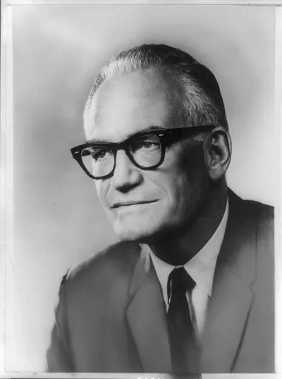 [Barry Morris Goldwater, head-and-shoulders portrait, facing left]