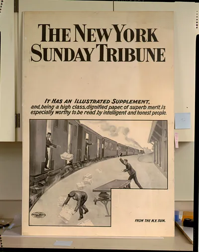 The New York Sunday Tribune / Russell-Morgan print.