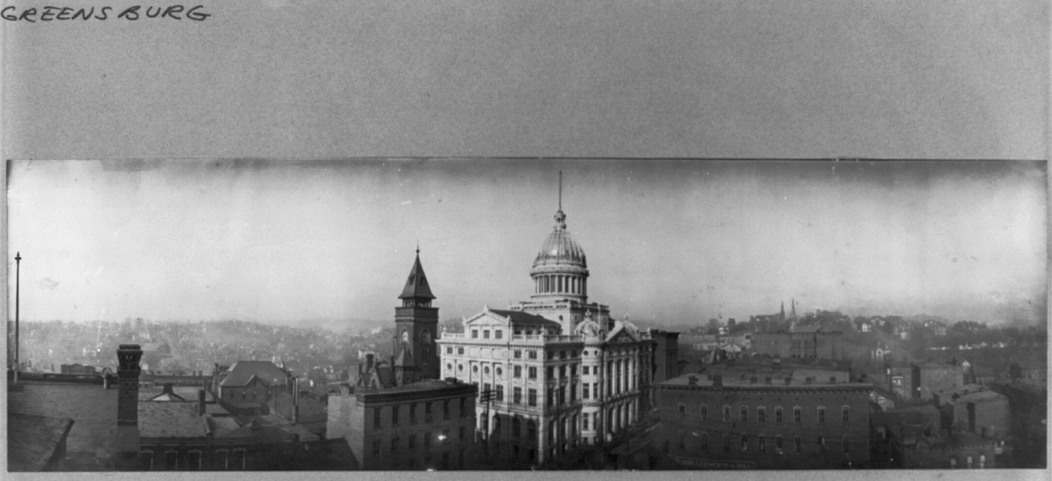 Courthouse, Greensburg, Pa., c1907. — historic photograph