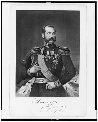 Emperor Alexander 2nd of Russia / painted by Alonzo Chappel.