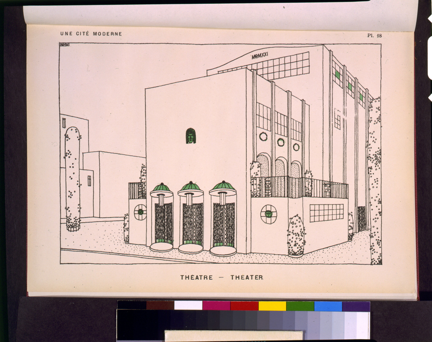 Thèatre - theater / RMS., London : Benn Brothers Ltd., [1922] — antique lithograph