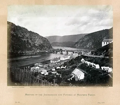 Meeting of the Shenandoah and Potomac at Harper's Ferry
