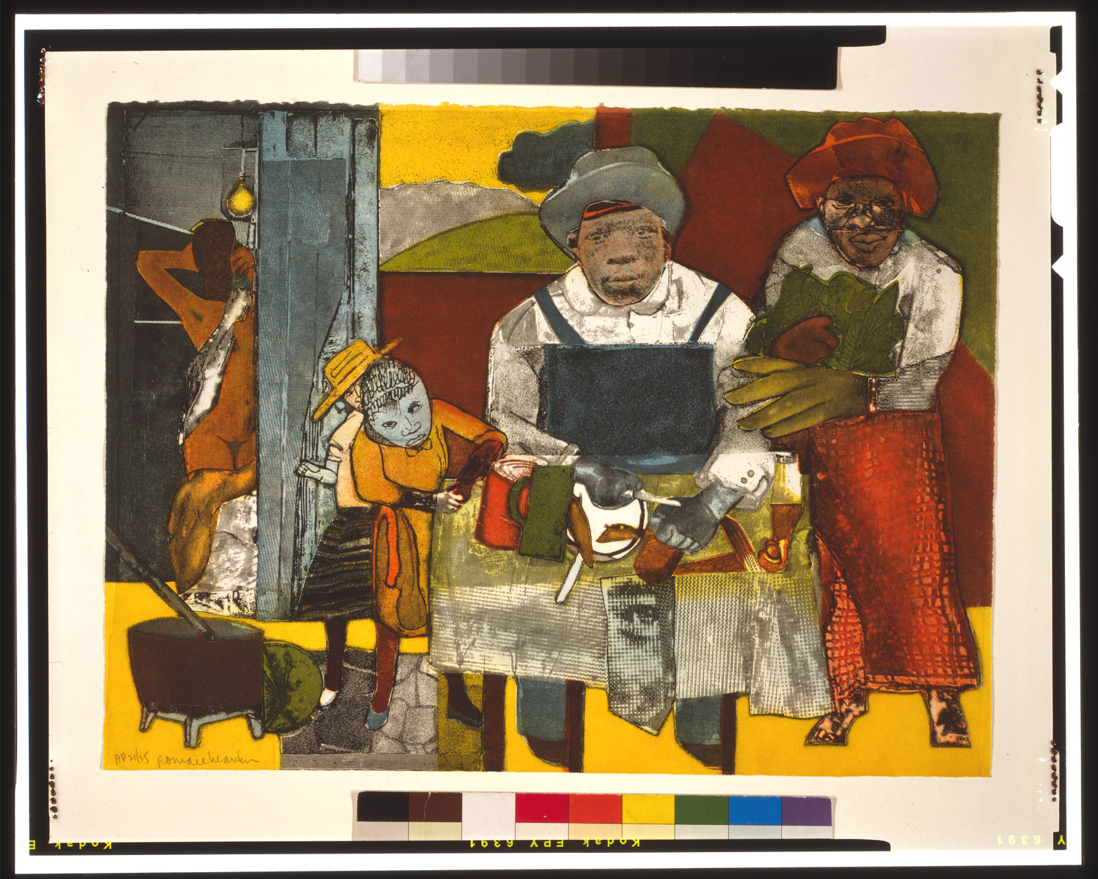 [The family] / Romare Bearden. — historic print