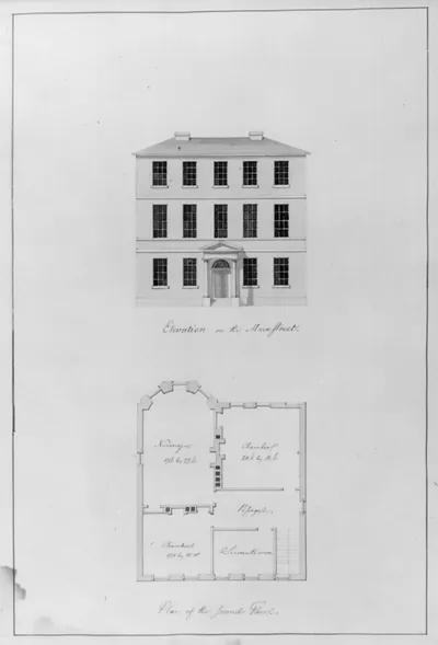 Antique Architecture - Houses and a church Buildings Erected (4)
