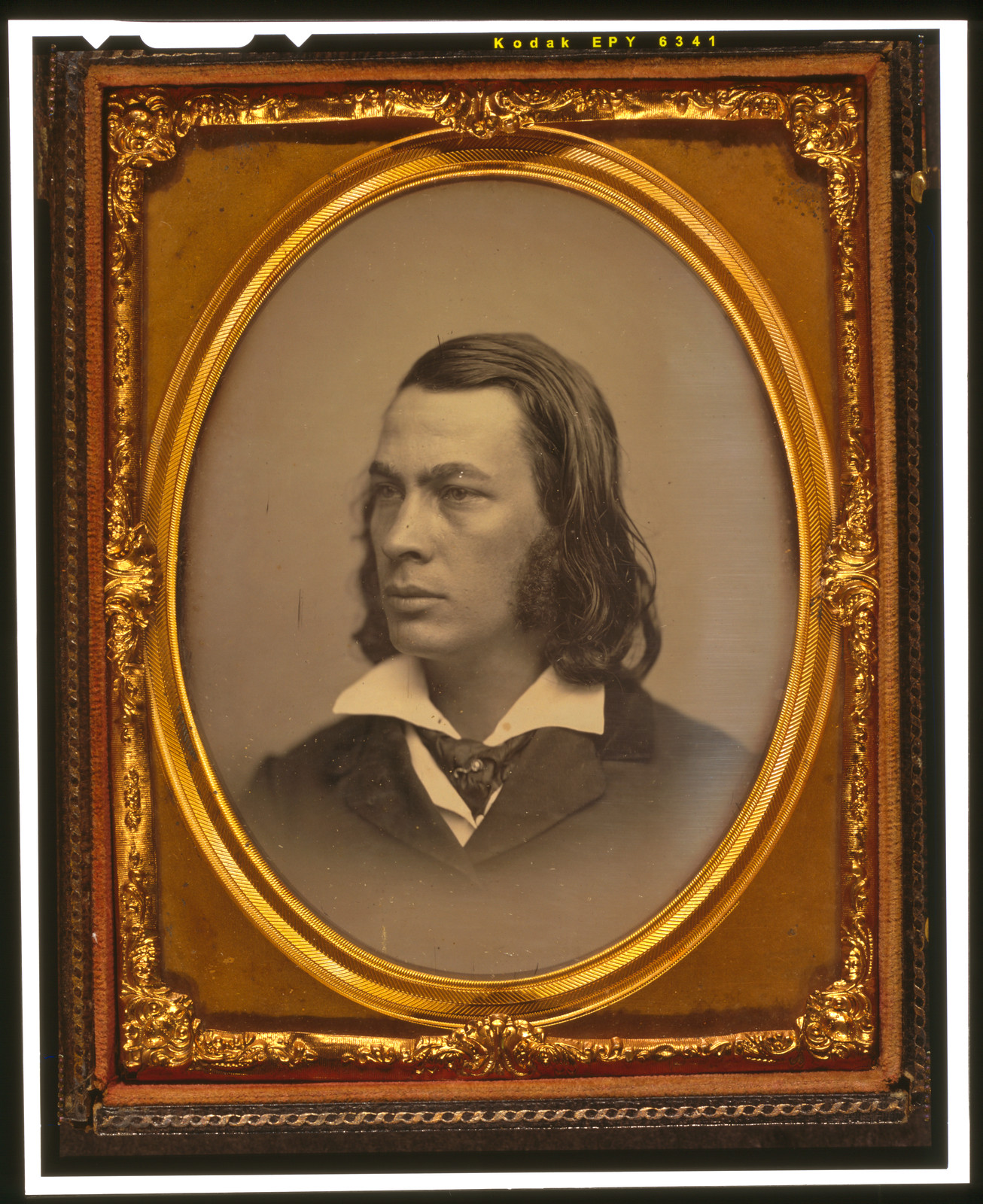 [George Lippard, head and shoulders portrait, facing left], [ca. 1850] — historic photograph