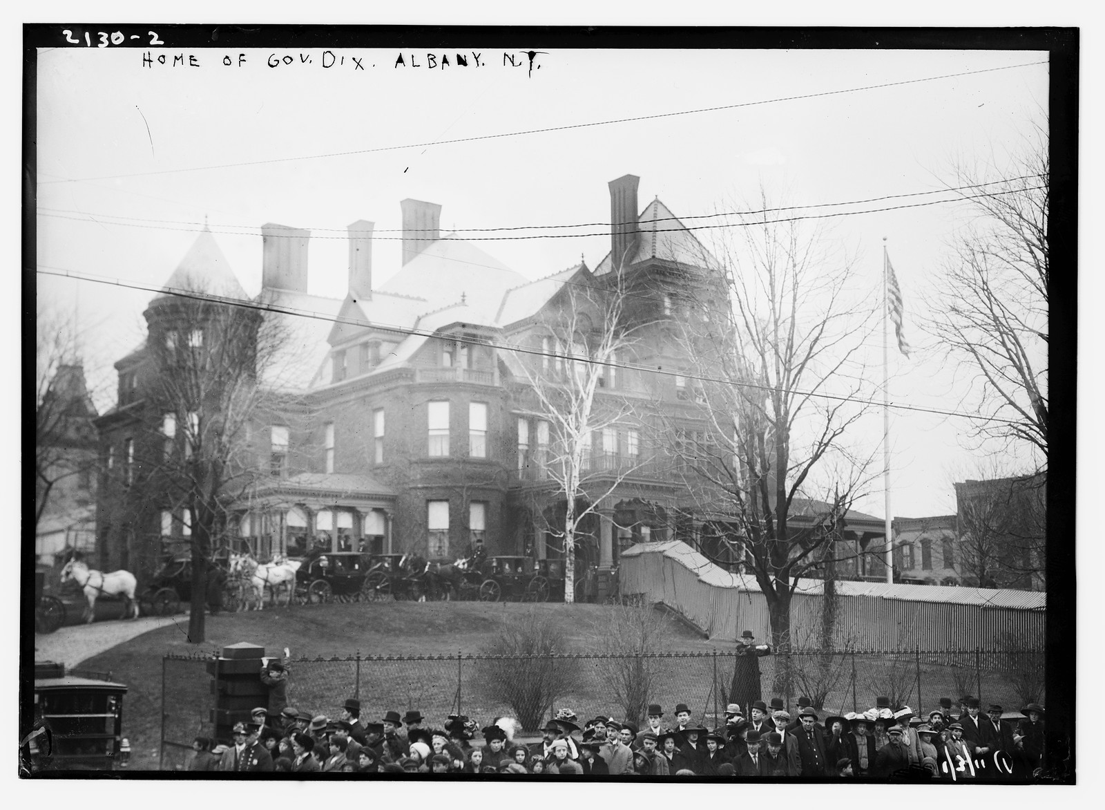 Home of Gov. Dix, Albany, New York, n/a — historic photograph
