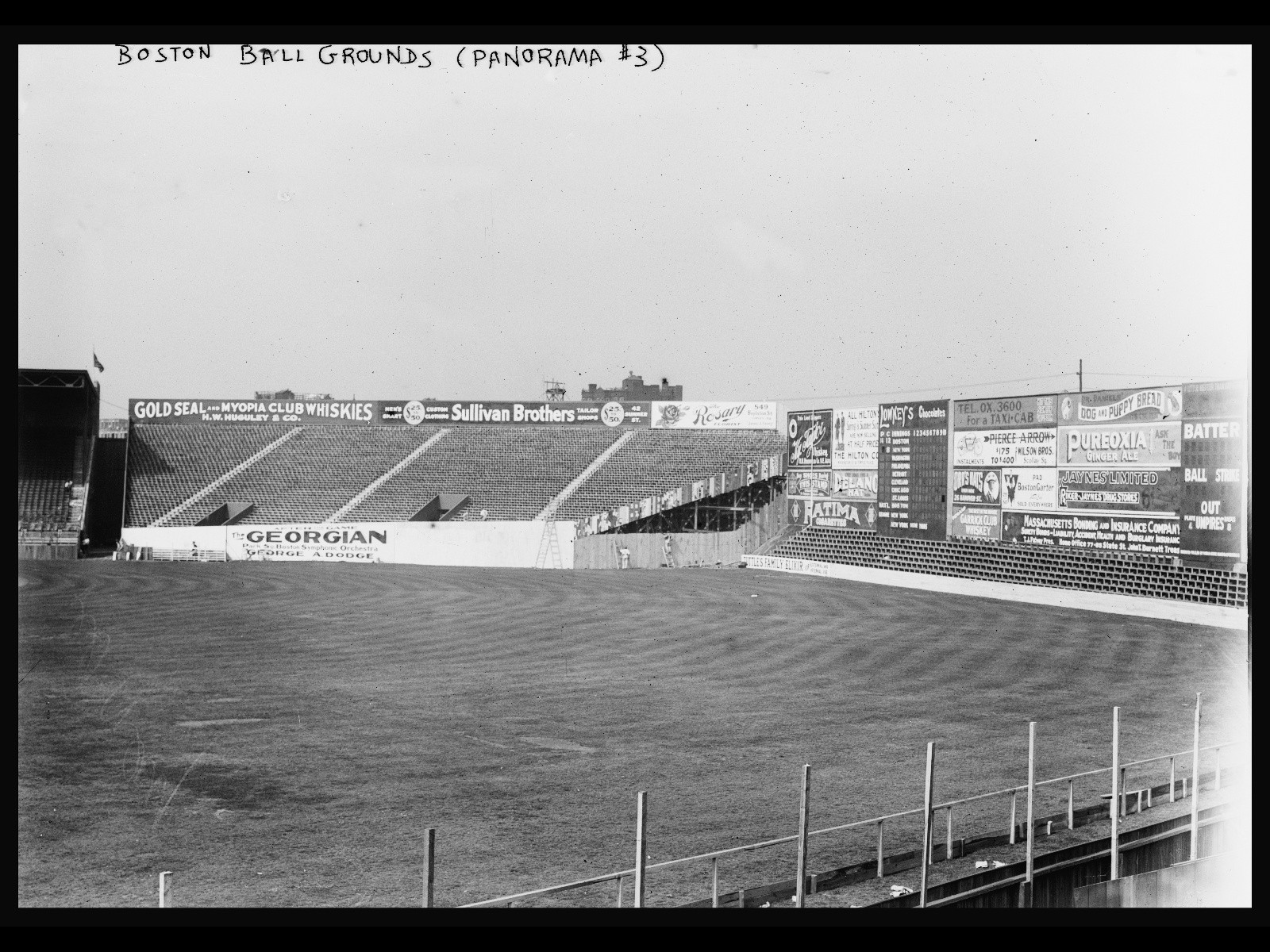 Boston Ball Grounds (Panorama #3) — historic image