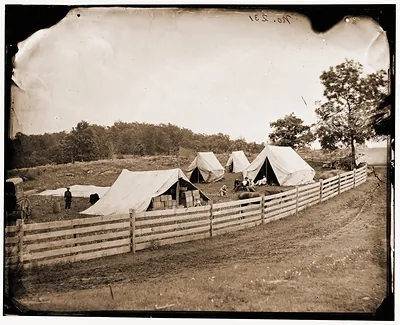 Gettysburg Pennsylvania. Camp of Captain John J. Hoff. Commissory of Subsistance