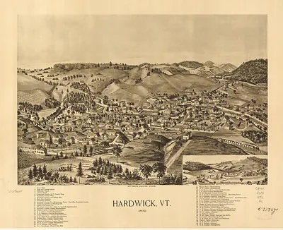 Hardwick, Vermont, 1892