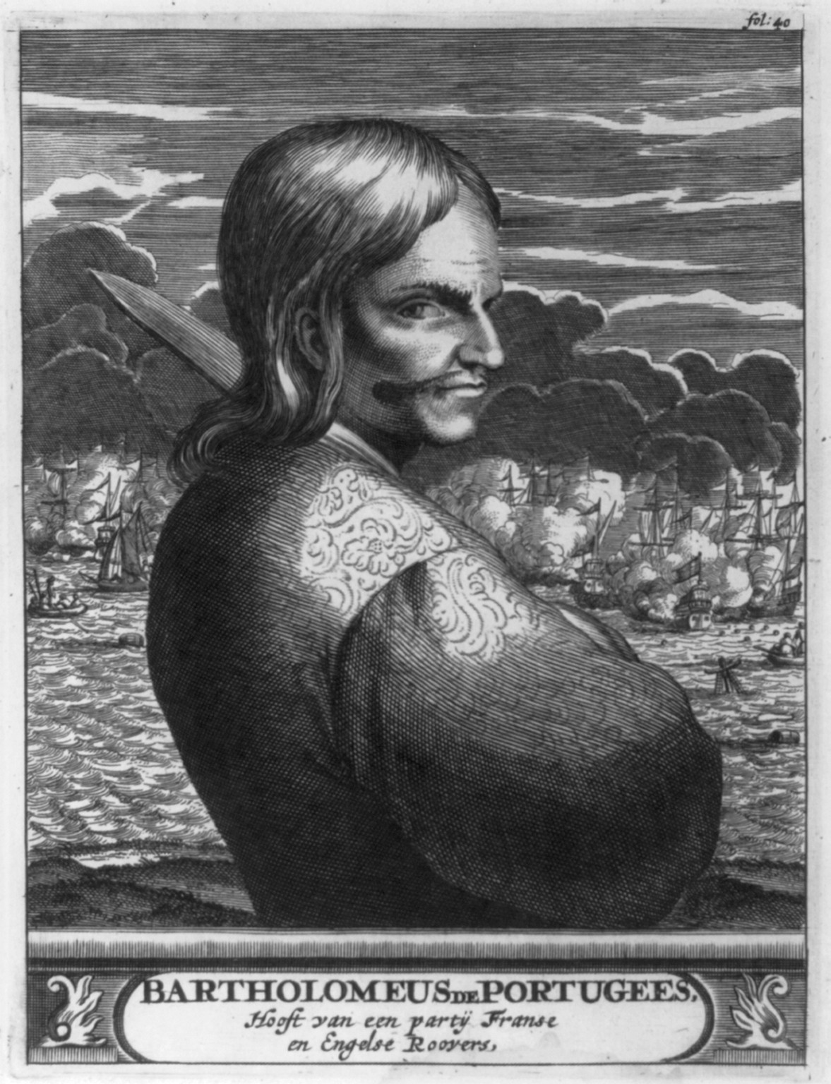 Bartholomeus de Portugees"", 1678 — historic print