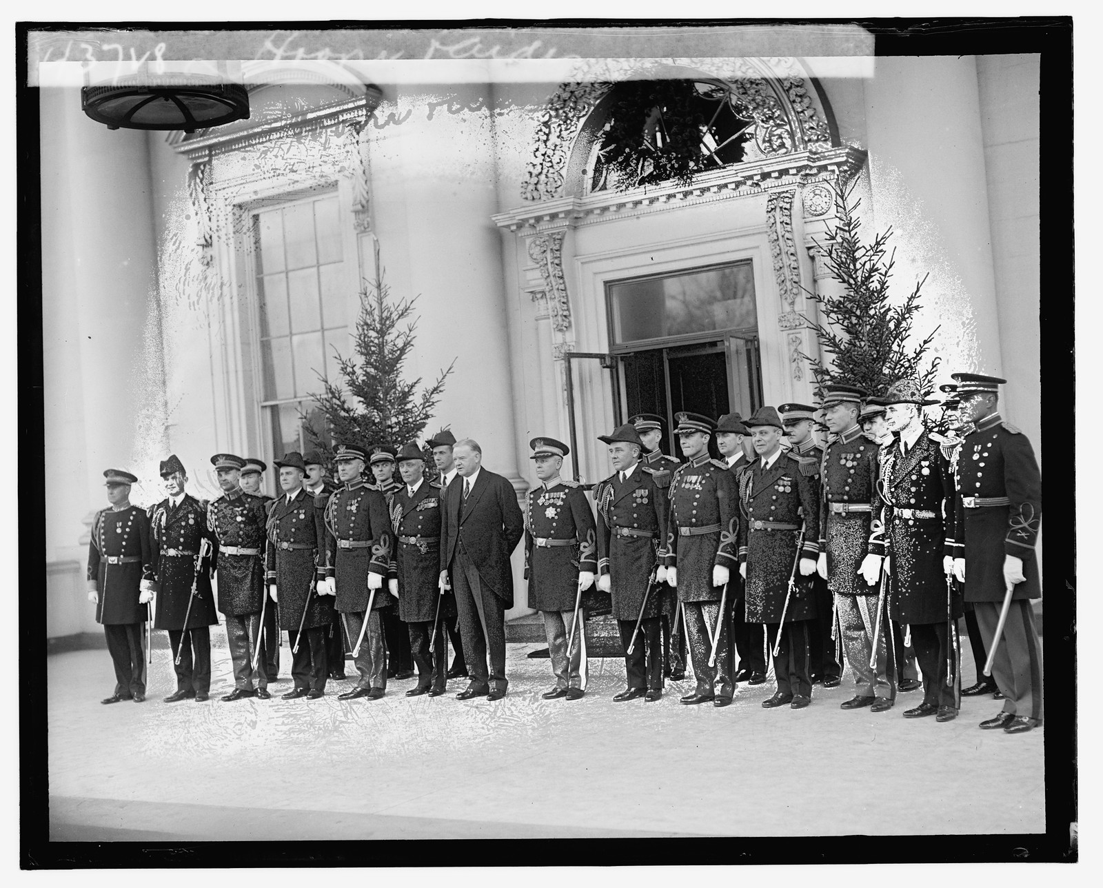 Hoover & aides, [between 1909 and 1932] — historic photograph