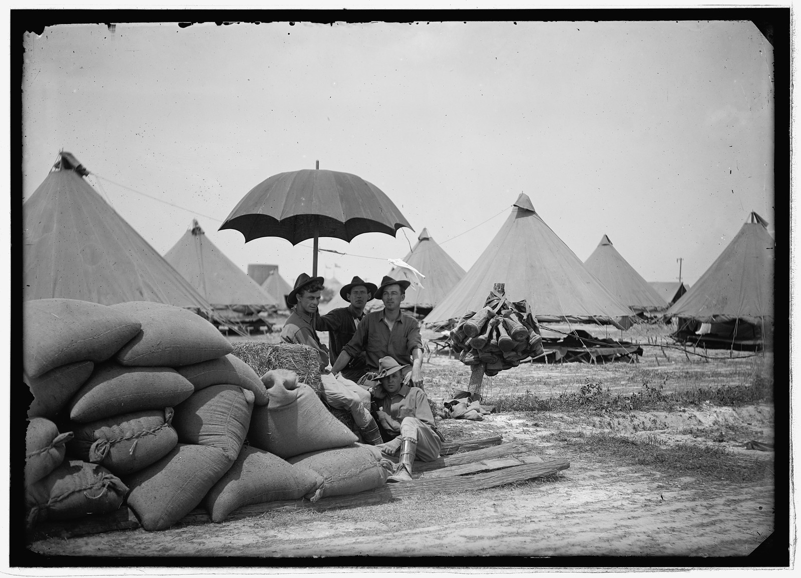 National Guard camp?, [between 1912 and 1930] — historic photograph