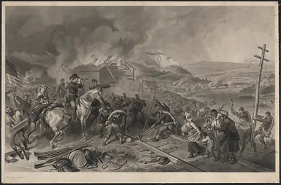 [Sherman's march to the sea] / F.O.C. Darley fecit.