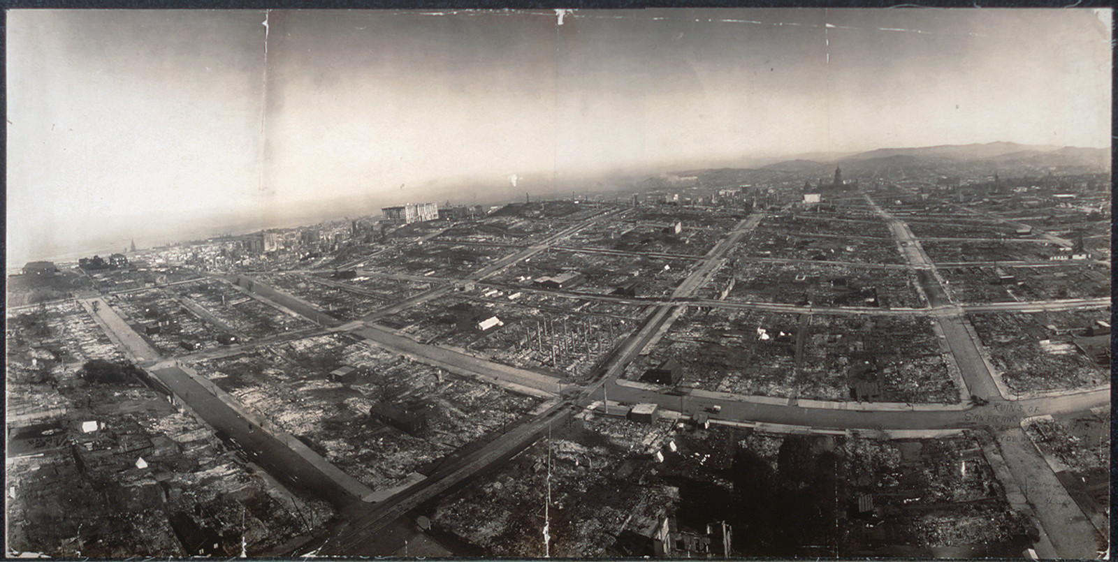Ruins of San Francisco, California, 1906, 1906 — historic image