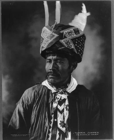 Seminole Indians, Florida: Tommie Jumper, chief