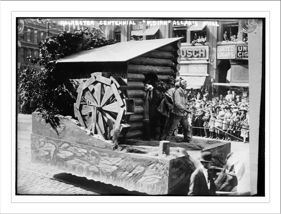 Rochester Centennial - "Indian Allen Mill", n/a — historic photograph