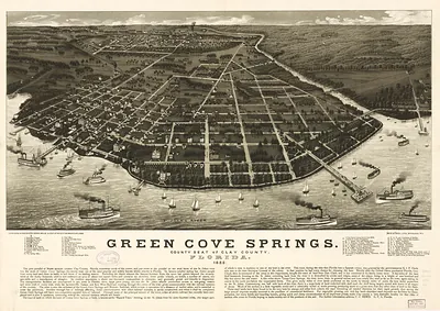 Green Cove Springs, Florida, 1885