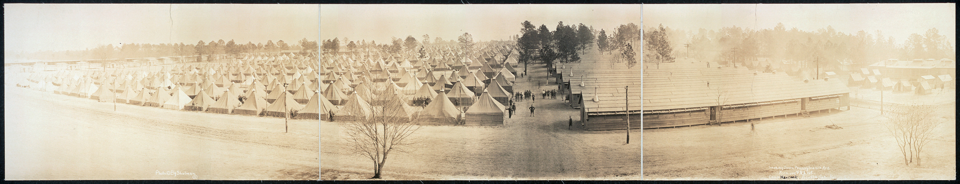 B Camp Hancock, Augusta, Georgia, 1918, 1918 — historic image