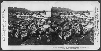 Aguadilla, Columbus' first landing place on the Isle of Porto Rico