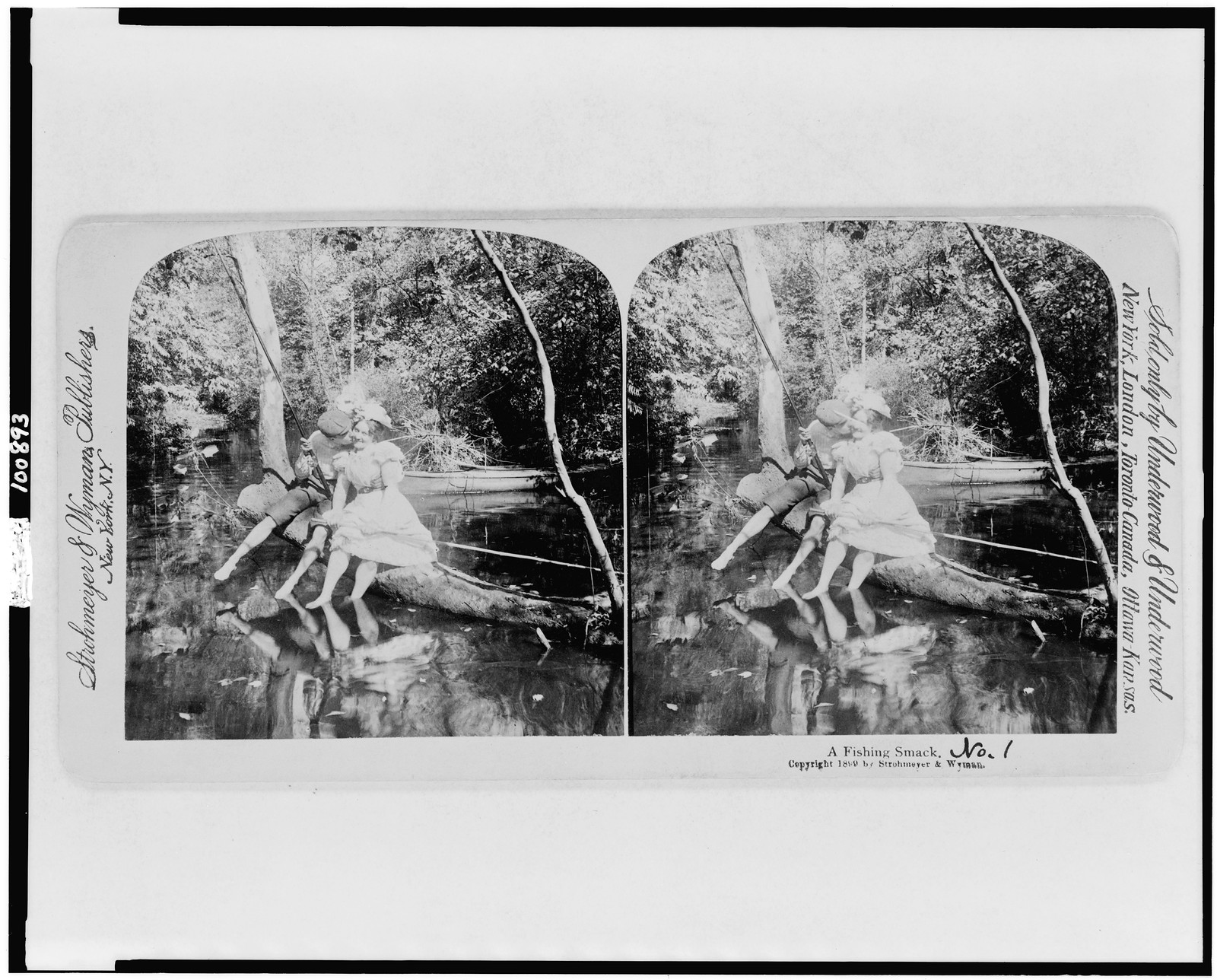 A fishing smack, New York, N.Y. : Strohmeyer & Wyman, publishers, c1899. — historic photograph