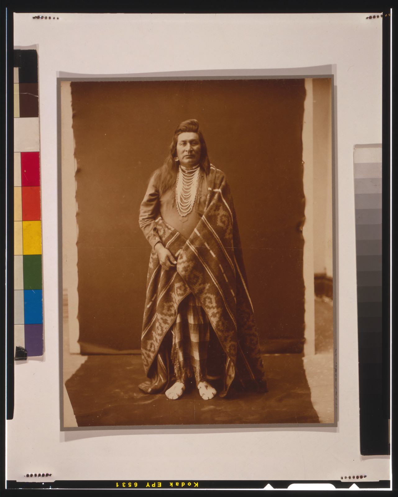 Nez Percé man, c1899. — historic photograph