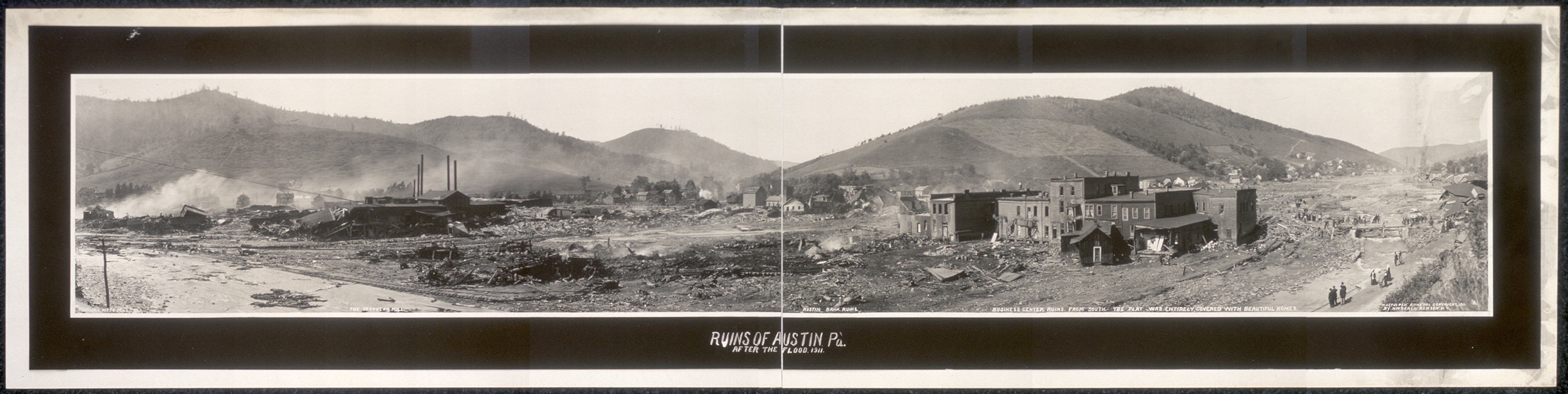 Austin ruins, Pennsylvania, 1911, 1911 — historic image