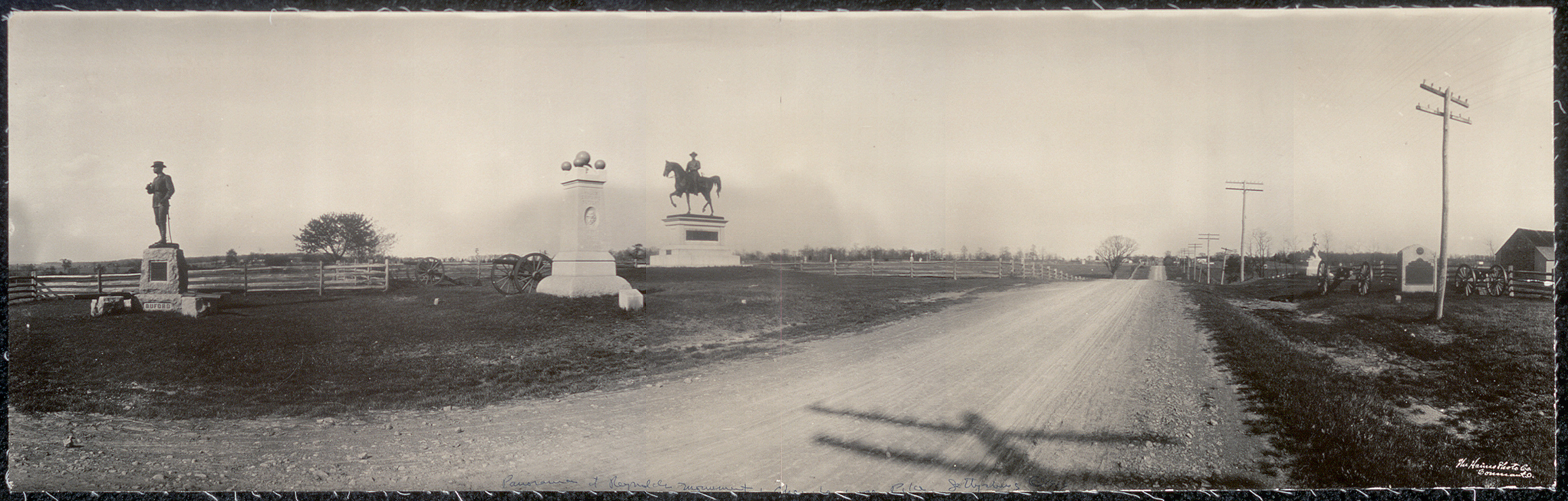 Reynolds Monument Chambersberg Pike Gettysburg, Pennsylvania, 1909, 1909 — historic image