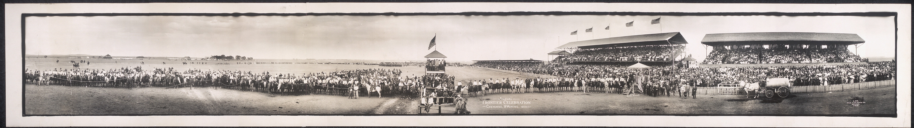 Annual Frontier Celebration, Cheyenne, Wyoming, 1910, 1910 — historic image