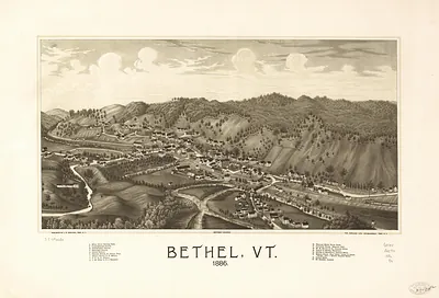 Bethel, Vermont, 1886