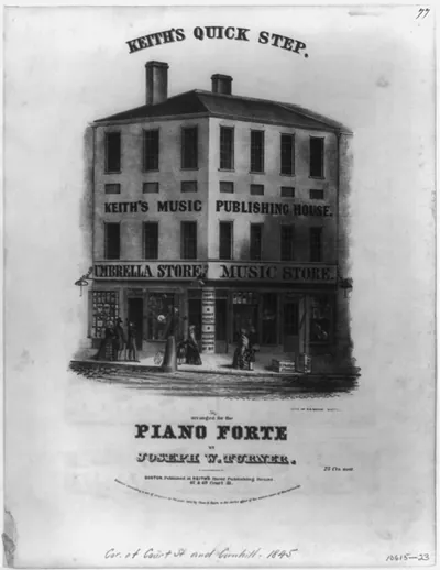 Keith's Quick Step, arranged for the piano forte by Joseph W. Turner