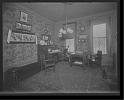 [Mr. Raemick's office, Whitney Warner Publishing Co., Detroit, Mich.]