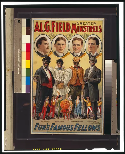 Al. G. Field Greater Minstrels funs famous fellows.