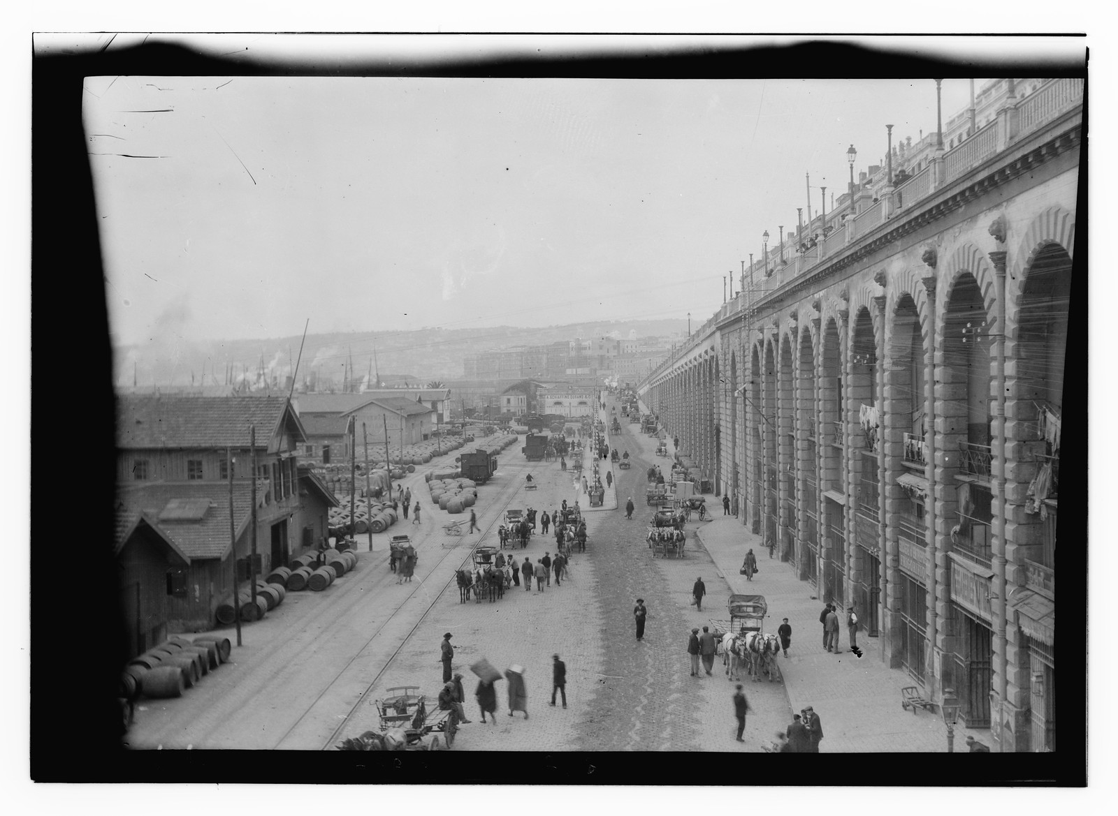 Wharf at Algiers, n/a — historic photograph