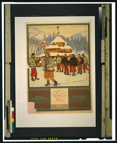 Polskie koleje państwowe--Polska--Karpaty / Wlad. Jarocki.