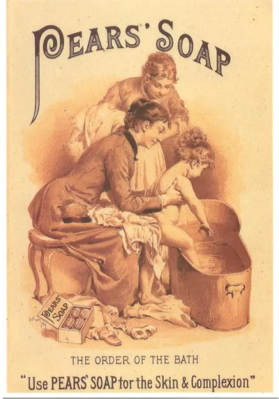 Pears' Soap advertisement: The Order of the Bath