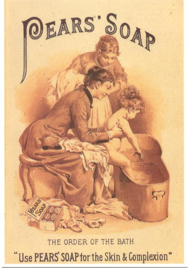 Pears' Soap advertisement: The Order of the Bath — historic image