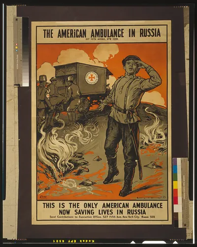 This is the only American ambulance now saving lives in Russia The American ambulance in Russia / B.