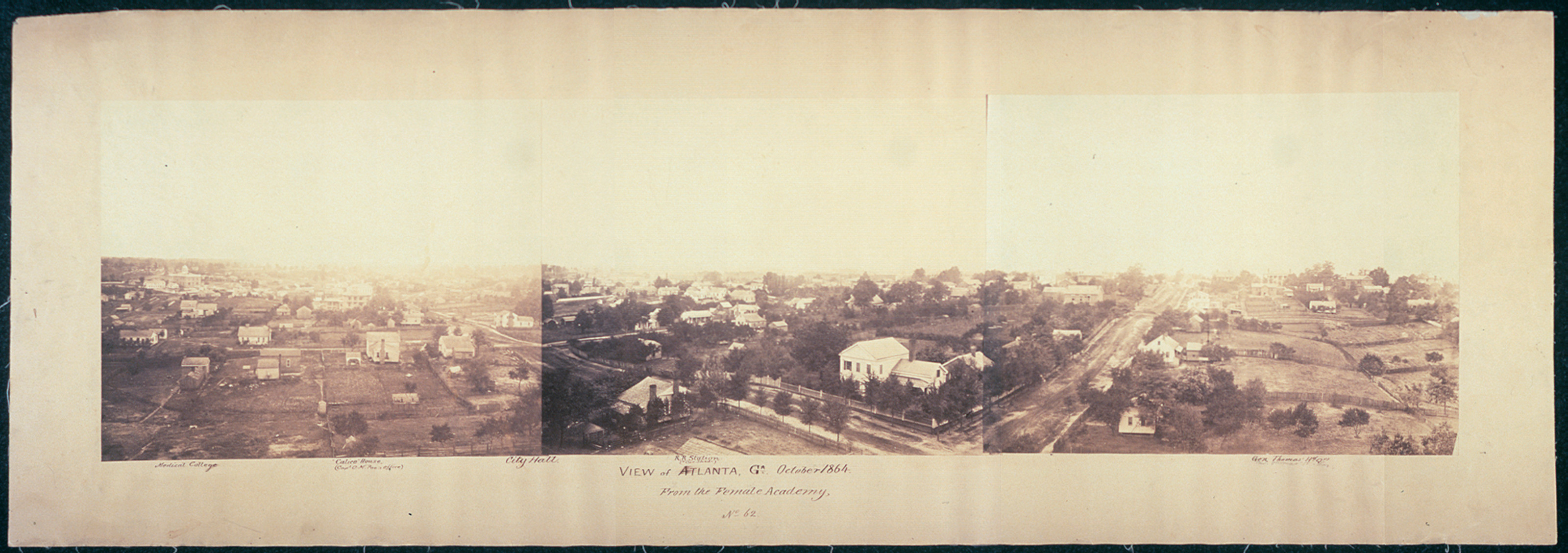 Atlanta October, Georgia, 1864, 1864 — historic image