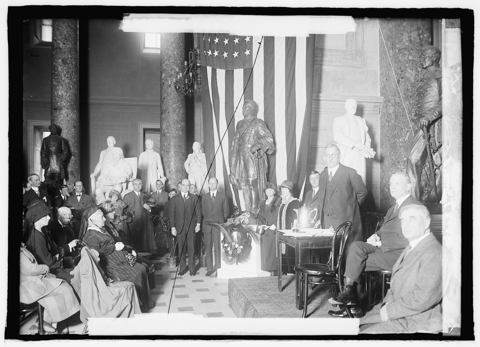 Unveiling of Gen. Wheeler statue at Capitol, [Washington, D.C.], 3/12/25, [19]25 March 12. — historic photograph