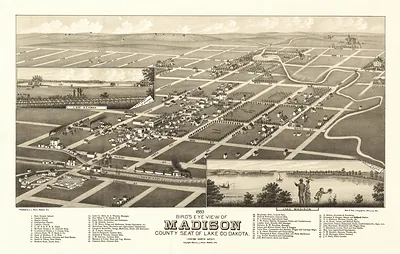 Madison, Dakota Territory, 1883