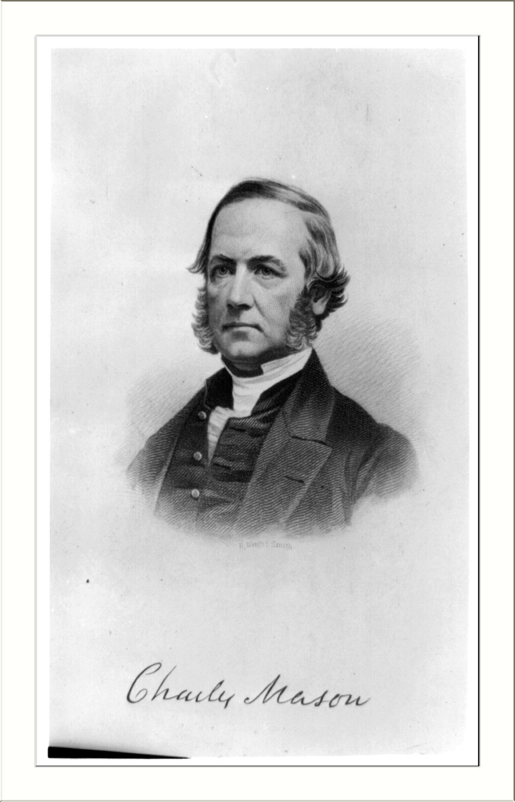 Charles Mason, [no date recorded on caption card] — antique engraving