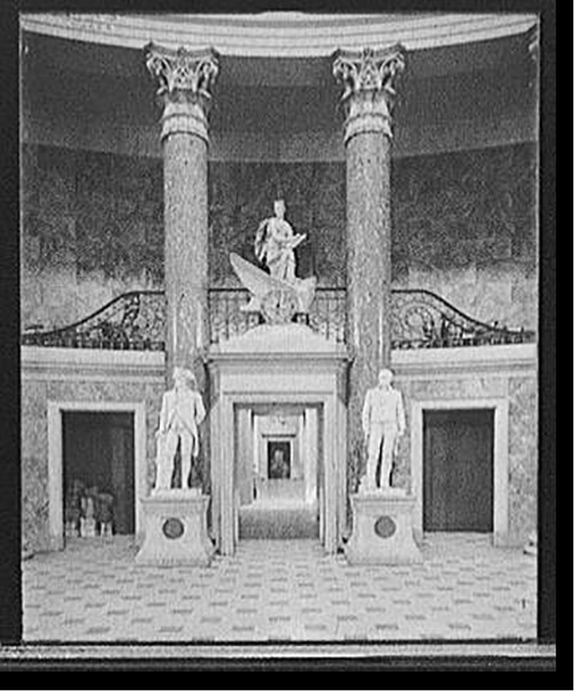 [The United States Capitol, Statuary Hall, the entrance, Washington, D.C.], [between 1900 and 1910] — historic photograph